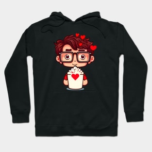 Popcorn Movie Guy Hoodie